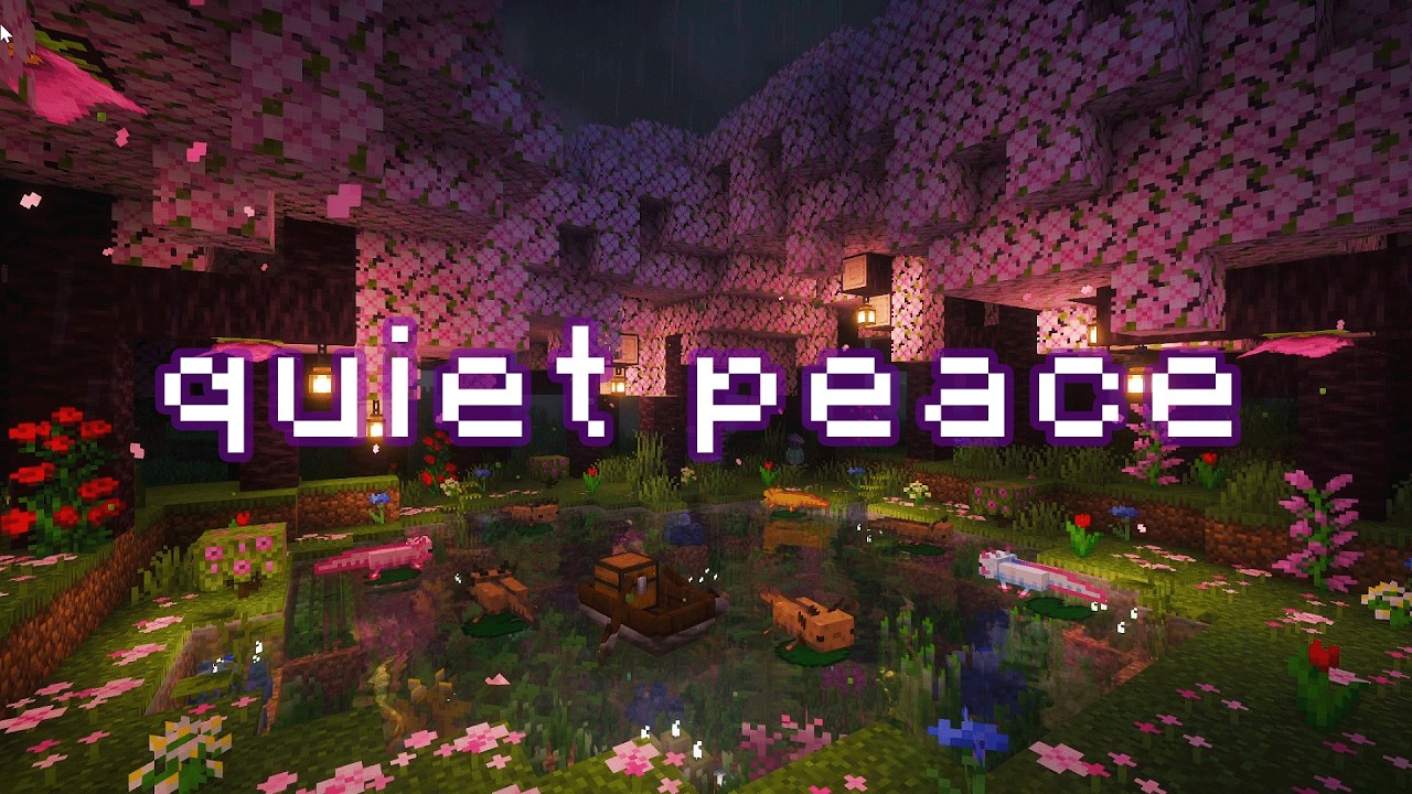 you're overthinking, just relax... (minecraft music & relaxing rain)