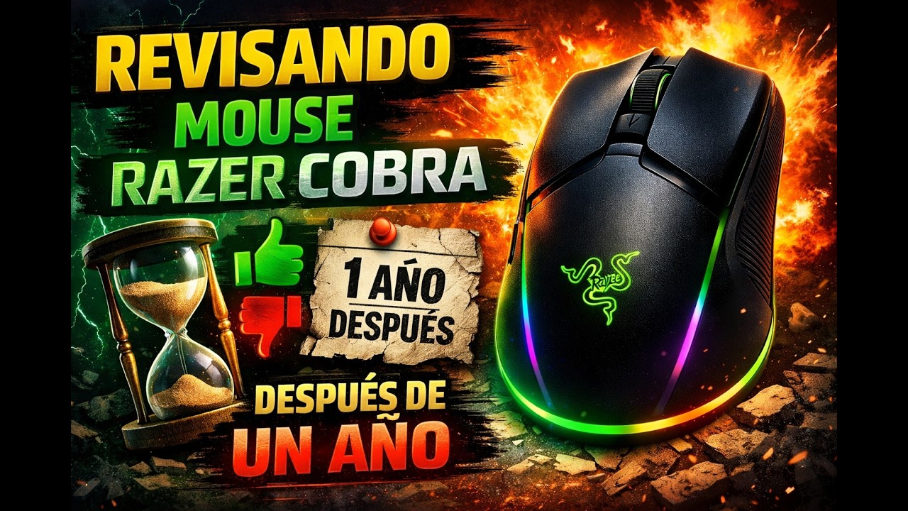 razer cobra un año despues de uso