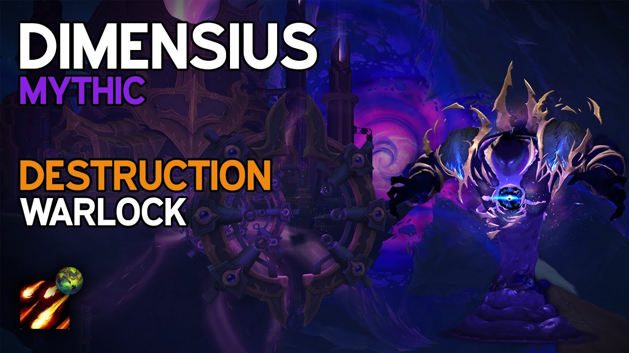 Dimensius Mythic | Destruction Warlock PoV | Manaforge Omega WoW 11.2
