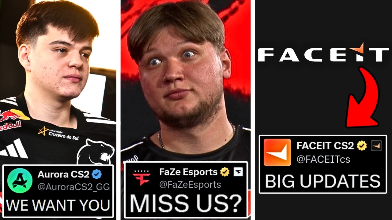 molodoy & Aleksib to AURORA, NEW FACEIT Updates, Cologne Major Teams & s1mple Trolls FaZe | CS2 News
