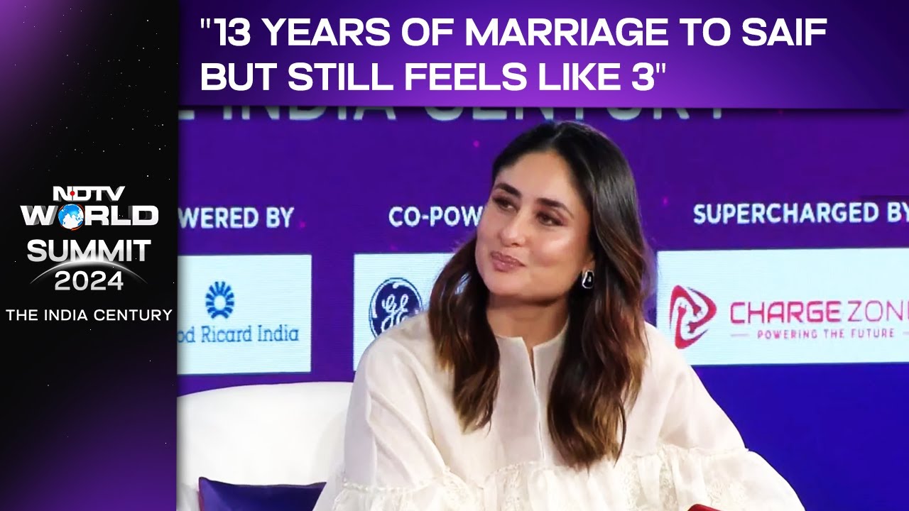 Kareena Kapoor At NDTV World Summit: 