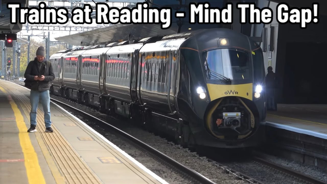 Поезда на станции Рединг | Железнодорожное действие на главной станции Рединга | DC 60055 ВПЕЧАТЛ...