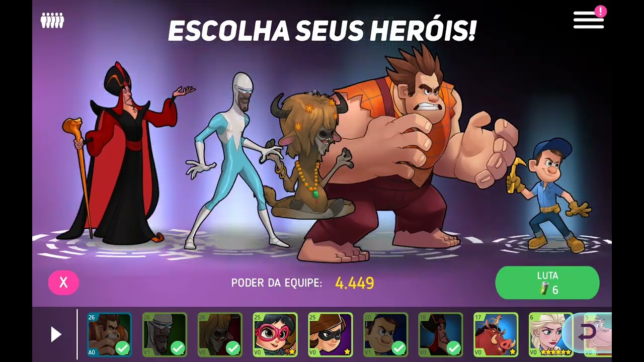Disney Heroes Battle Mode (Disney Jogos)