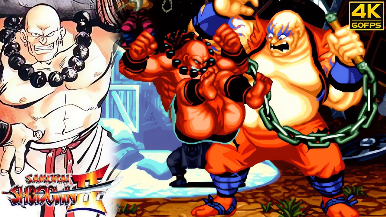 Samurai Shodown II - Wan-Fu (Arcade / 1994) 4K 60FPS