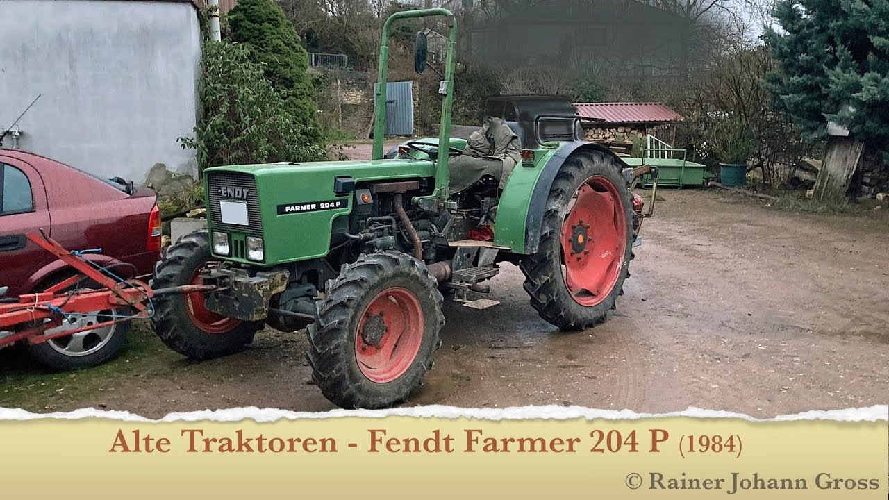 Alte Traktoren - Fendt Farmer 204 P (1984)