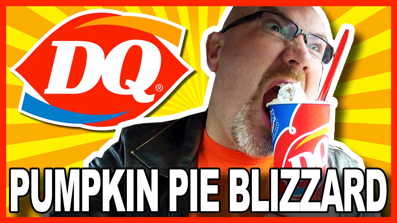 Dairy Queen LARGE Pumpkin Pie Blizzard® Treat Review 990 Calories
