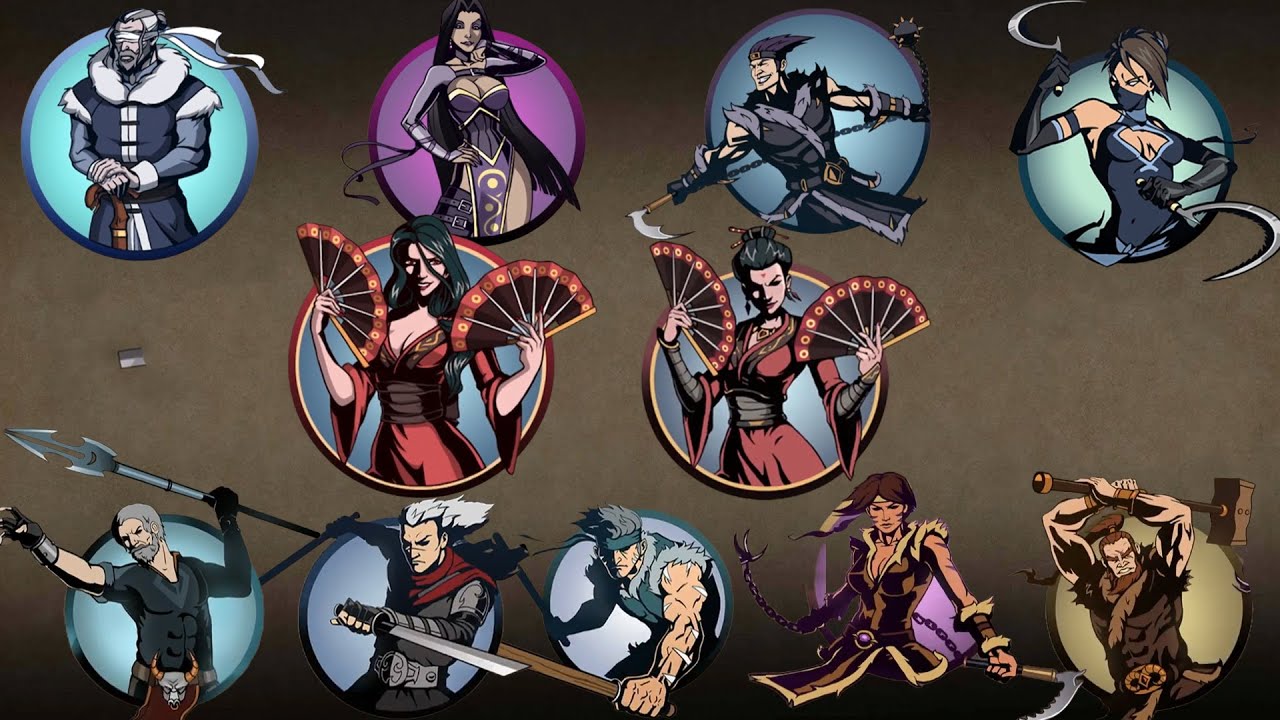Shadow Fight 2 Full Gameplay Walkthrough | Act 5 - The Greatest Temptation & Sensei's Story WIDOW.