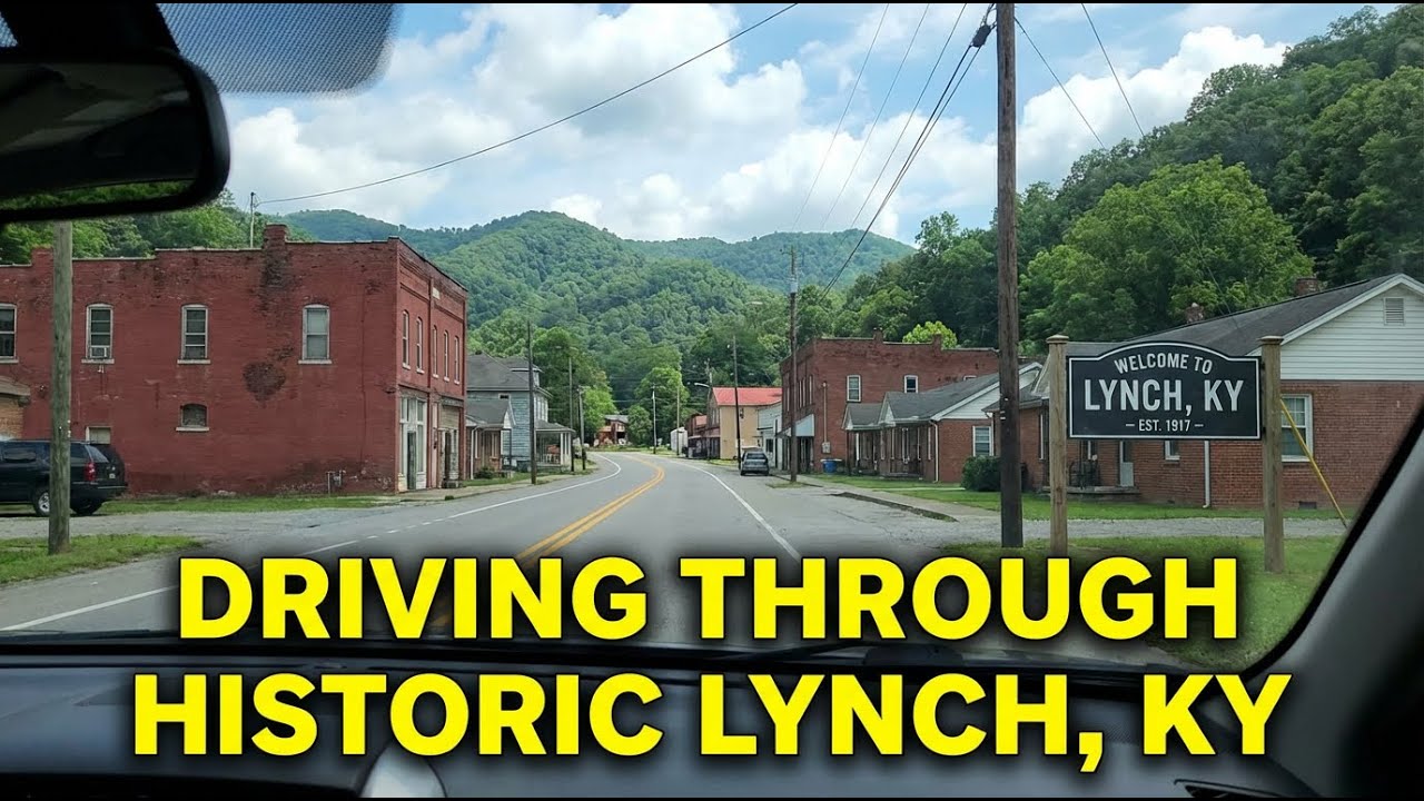 Driving through Lynch, Kentucky