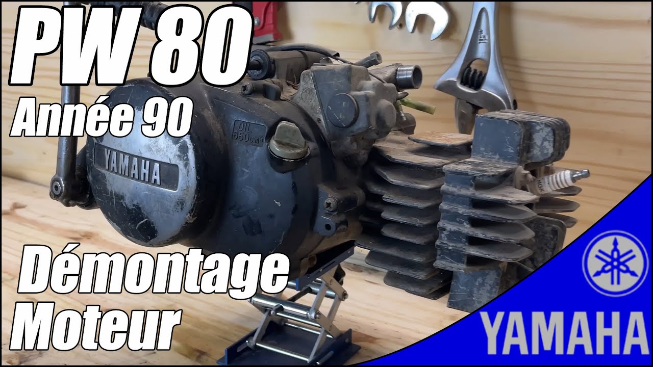 Restauration Yamaha PW80 année 90 [Démontage moteur]
