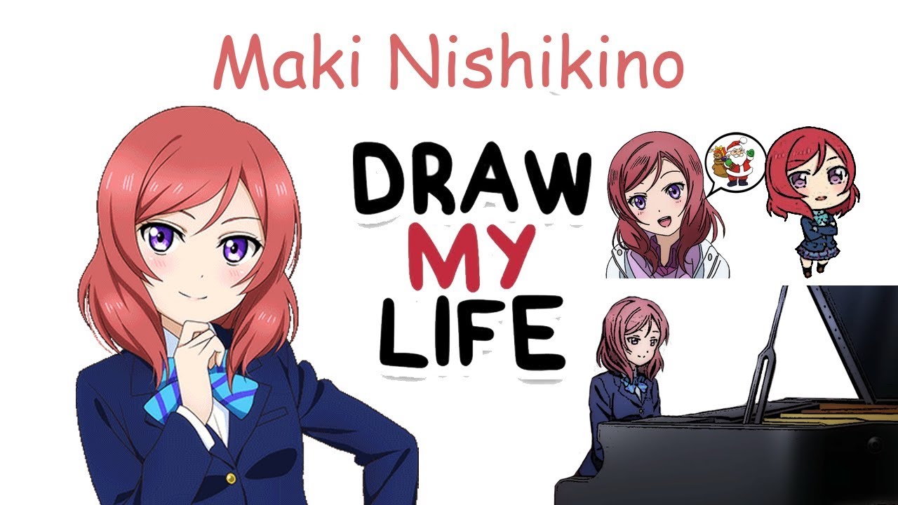 Maki Nishikino  - Love Live! | Biography & Facts You Didn't Know | Draw my Life
