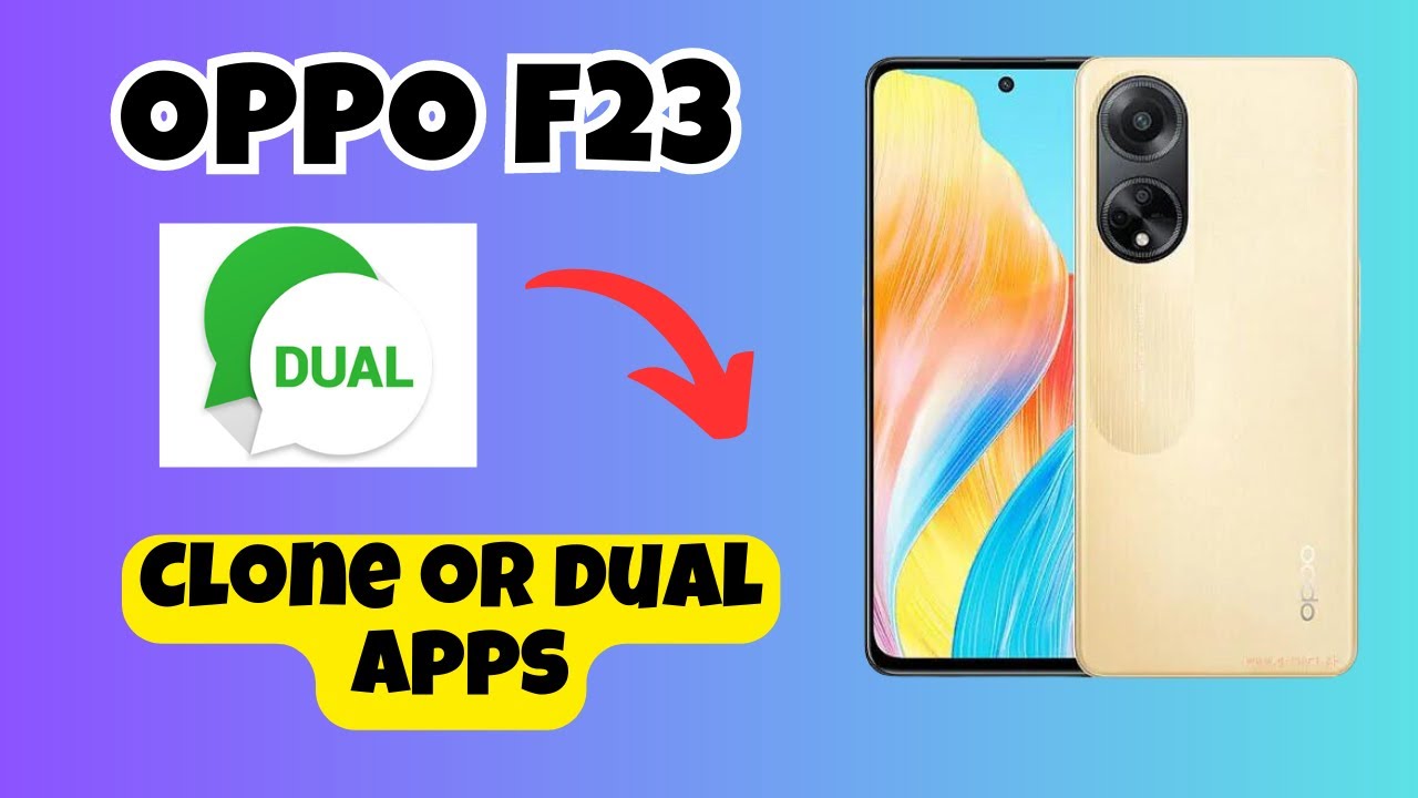OPPO F23 Clone or dual Apps || How to clone apps and Dual apps || Dual apps settings