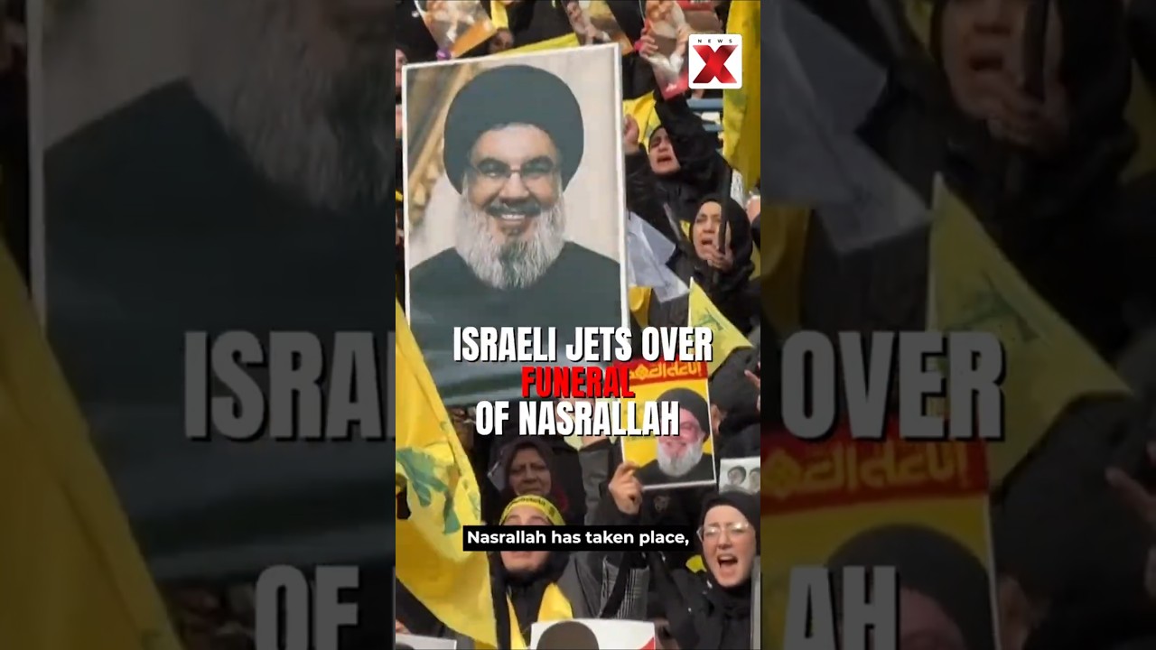 Hezbollah Holds Long-Delayed Funeral for Leader Hassan Nasrallah After Israeli Strike | NewsX