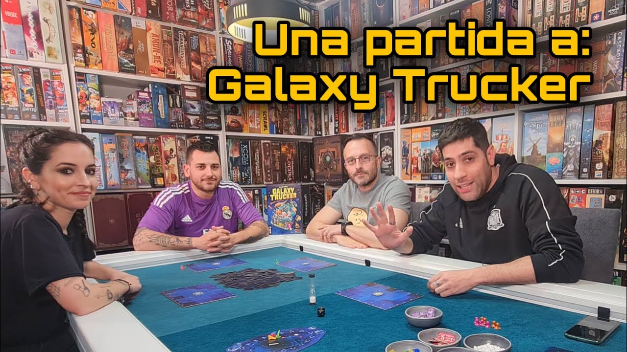 Una partida a Galaxy Trucker