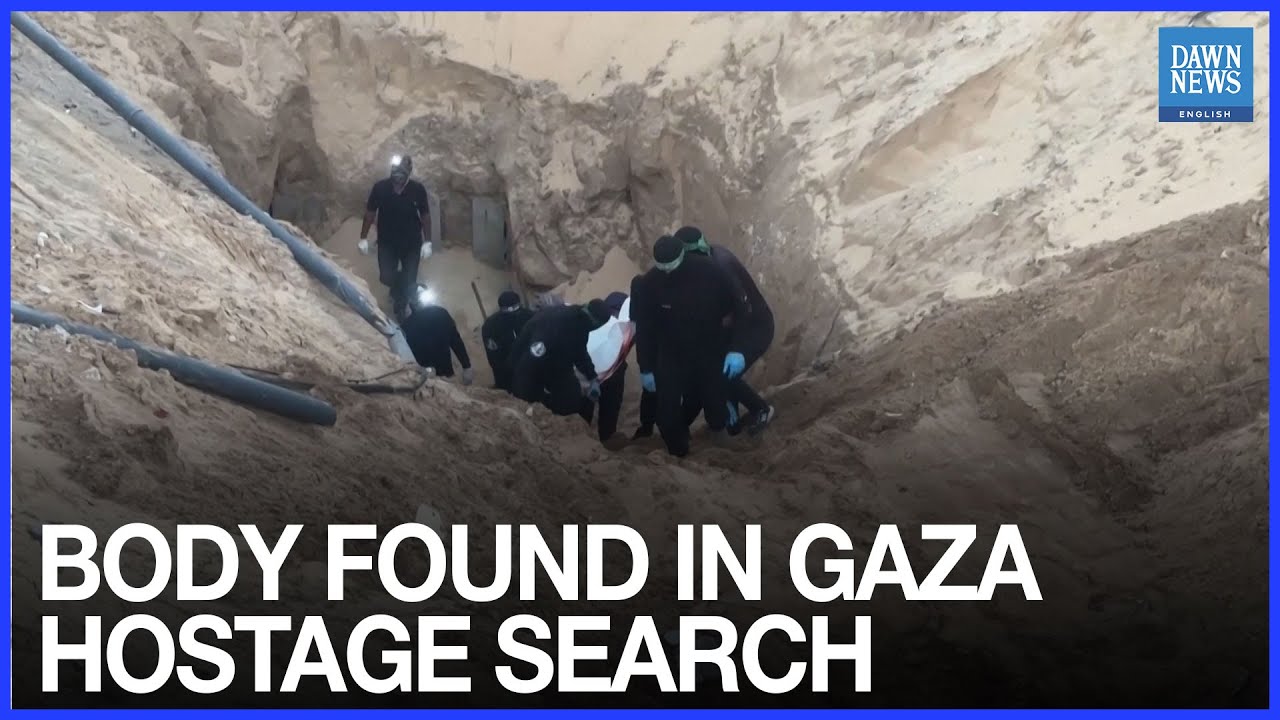 Body Recovered in Gaza’s Khan Younis Amid Tense Search for Missing Israeli Hostages