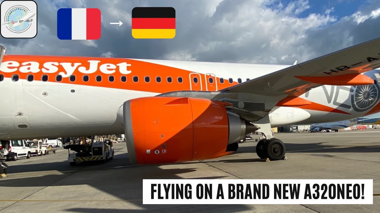(4K) TRIPREPORT | Basel - Hamburg | brand new easyJet Airbus A320neo | nice weather | flying2travel