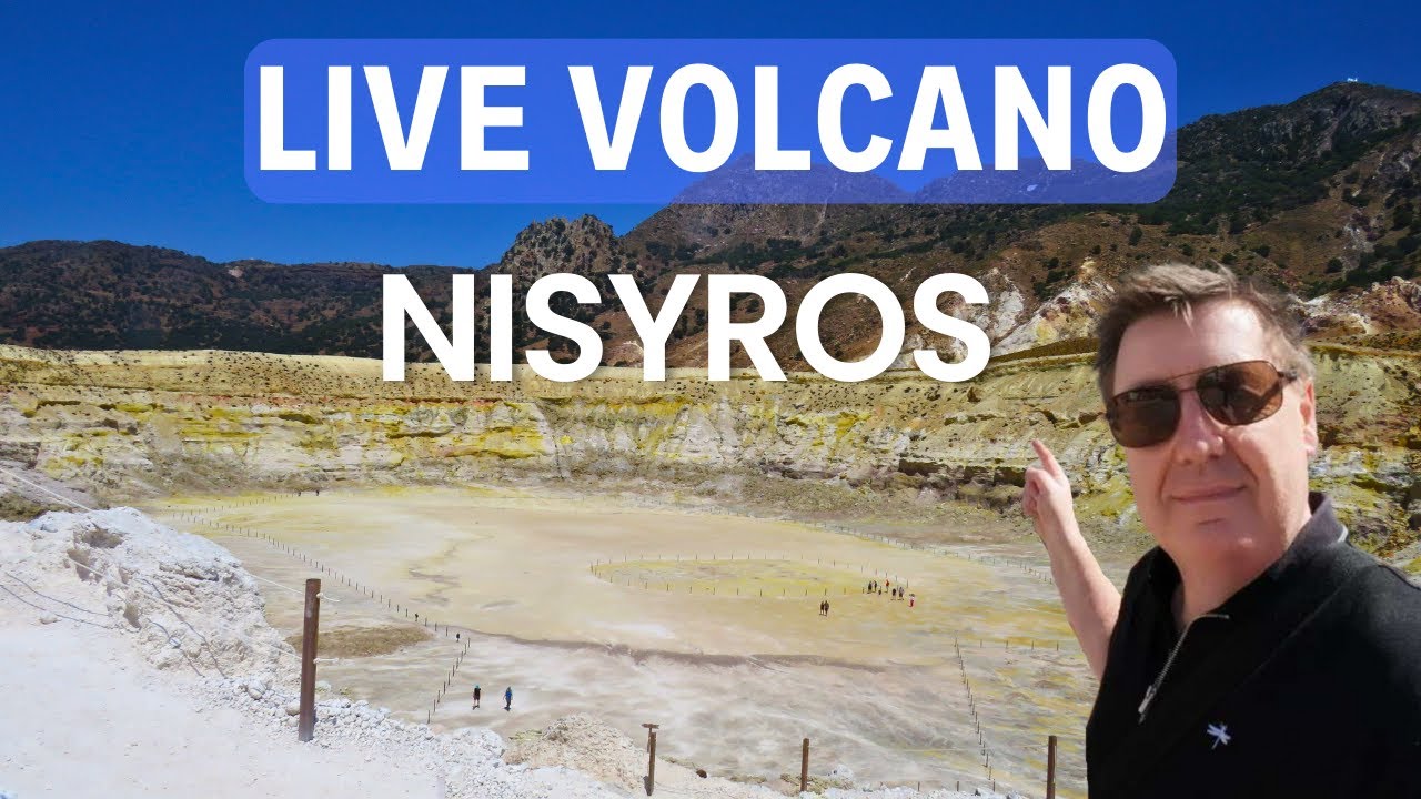 GREECE NISYROS Walk into LIVE VOLCANO (and YES I Survived)