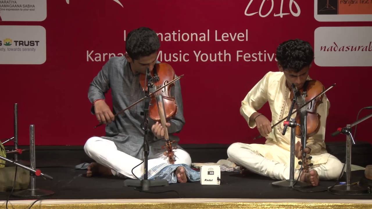 Kalavanta 2016 - Violin Duet by Karthik & Sumanth (Karnataka)