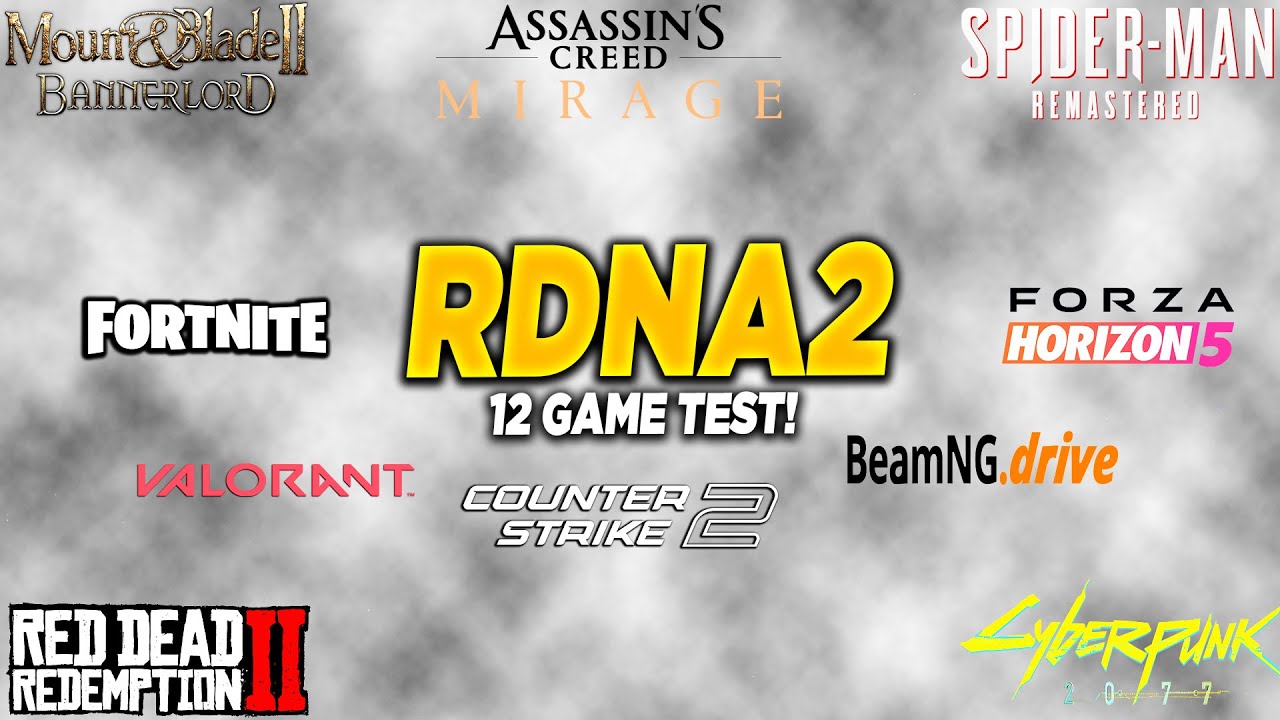 Ryzen 5 7600X GPU TEST AMD Radeon Graphics RDNA 2 12 Game Test