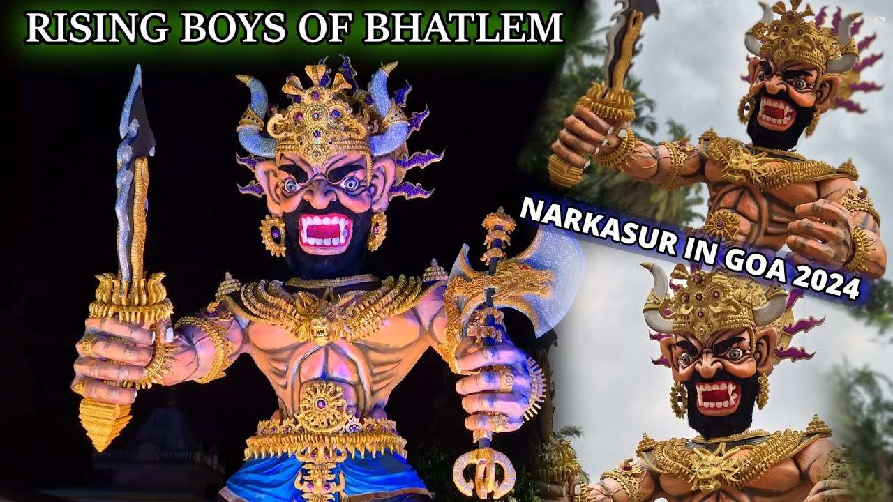 Rising Boys Of Bhatlem | Making Of Narkasur 2024 | Narkasur in Goa I 1st Place Winner | Goa Narkasur