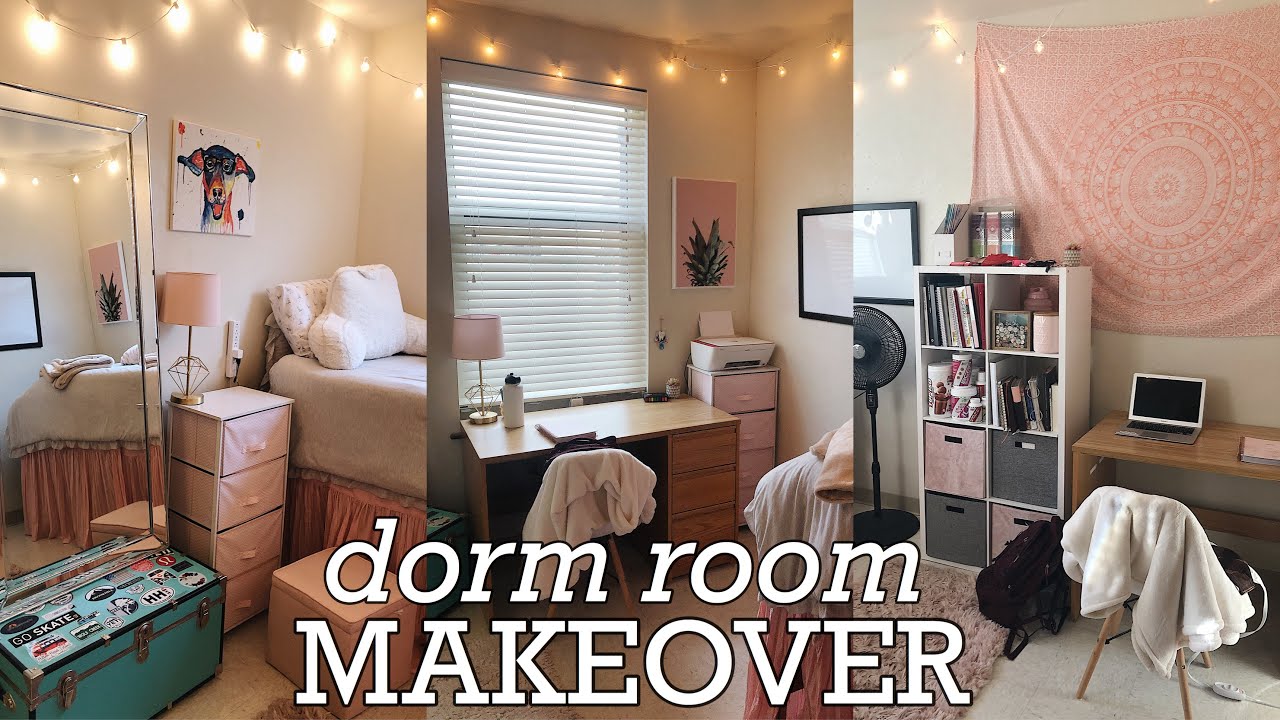 DORM ROOM MAKEOVER // impulse decision proven beneficial !!