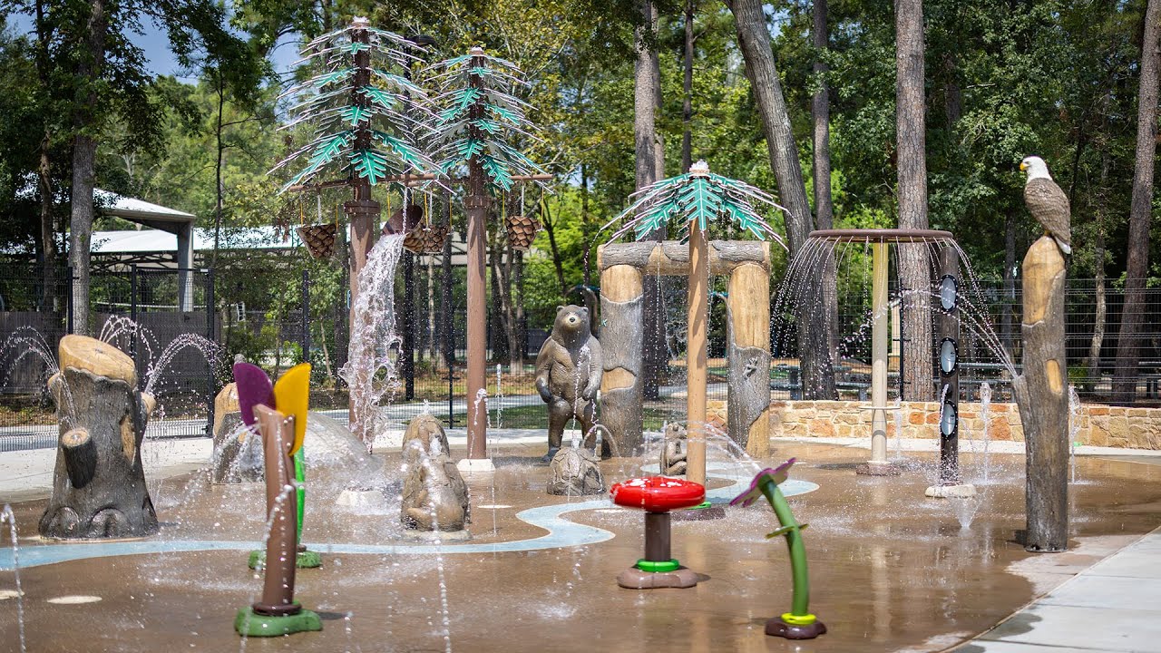 Bear Branch Park - The Woodlands, TX - Visit a Splash Pad - Aquatix®