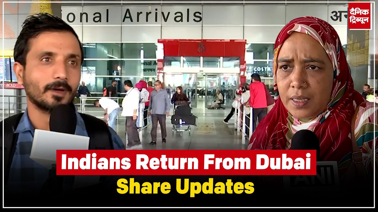 Flight Carrying Indians from Dubai Lands in Delhi; Passengers Share Latest Situation Update