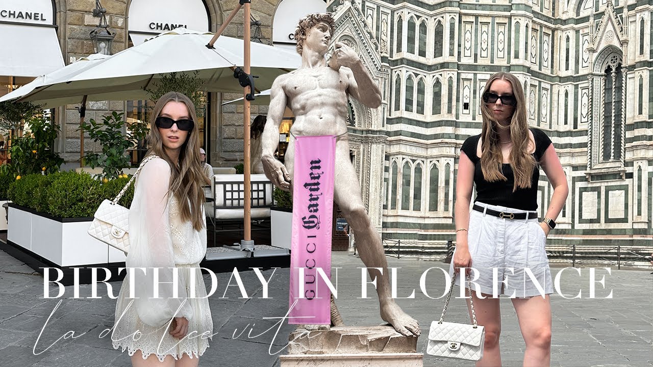 BIRTHDAY IN BELLA ITALIA: GUCCI GARDEN, LUXURY SHOPPING & LA DOLCE VITA IN FIRENZE &ndash; TRAVEL VLOG
