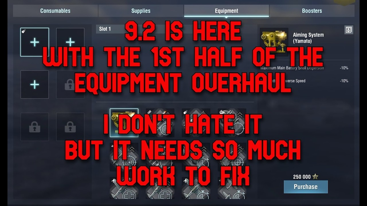 The 9 2 update equipment problems.  This could be a great system but needs so much work.