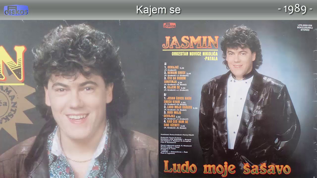 Jasmin Muharemovic - Kajem se - (Audio 1989)
