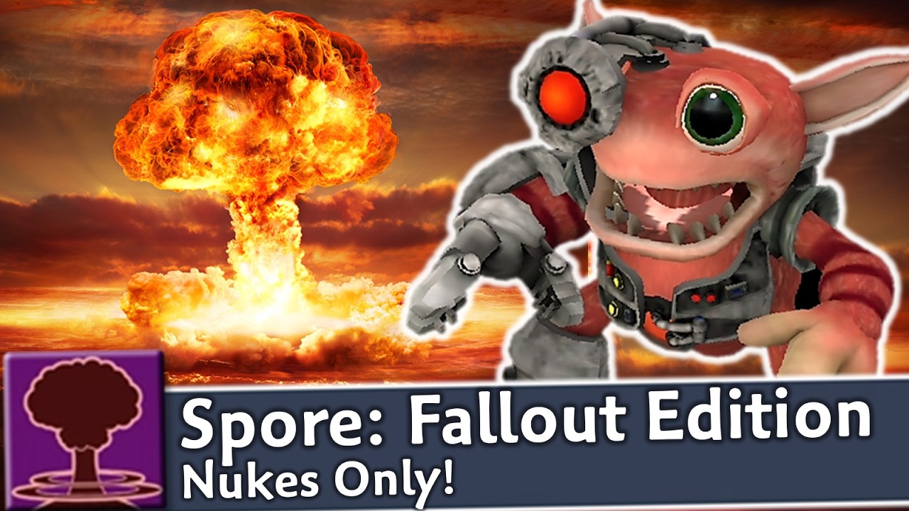 Can I Beat Spore using ONLY NUKES?