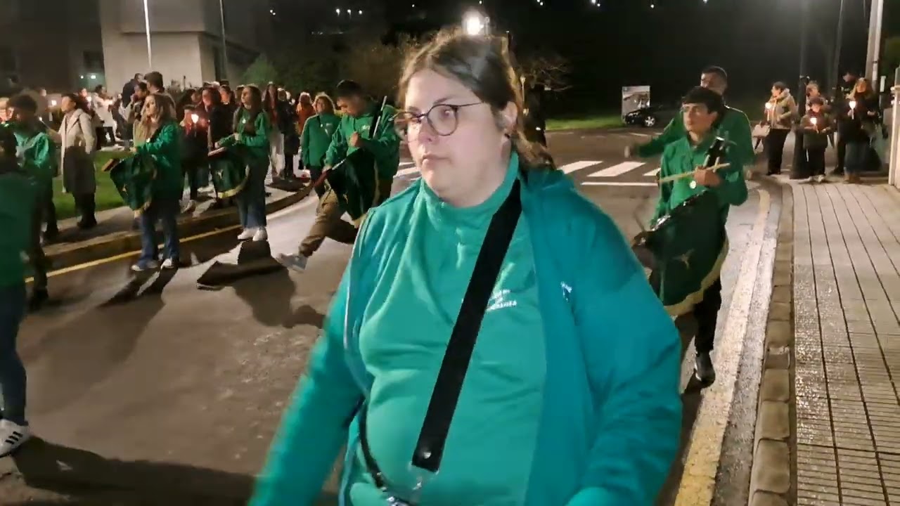 Procesión de  nuestra señora de la soledad en candás 2024
