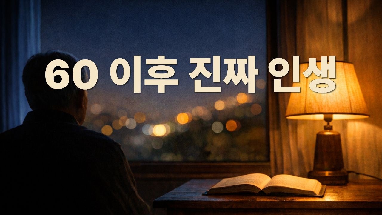 사람이 갑자기 변하는 나이｜60 이후 인생이 달라지는 이유  / 시니어 통찰 오디오북 @마음로그인