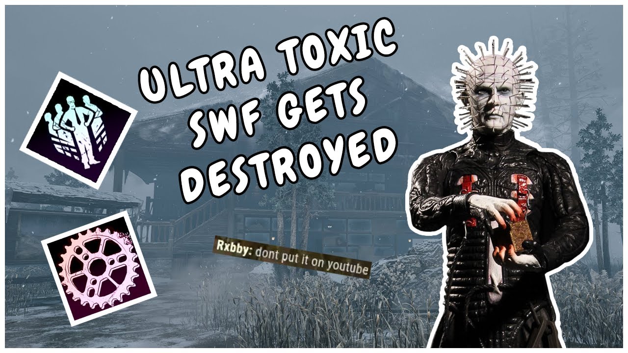 ULTRA TOXIC SWF GETS DESTROYED AND IS  REALLY #SALTY !! | Dead by Daylight