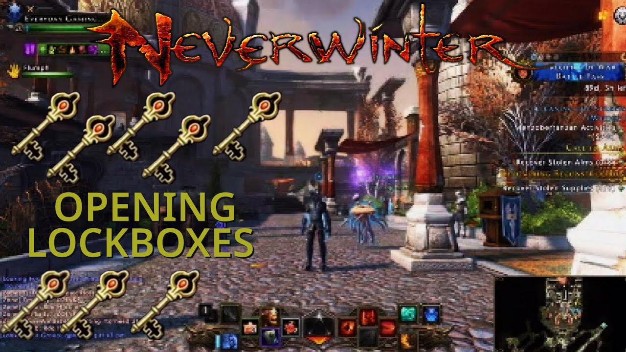 Neverwinter : OPENING LOCKBOXES