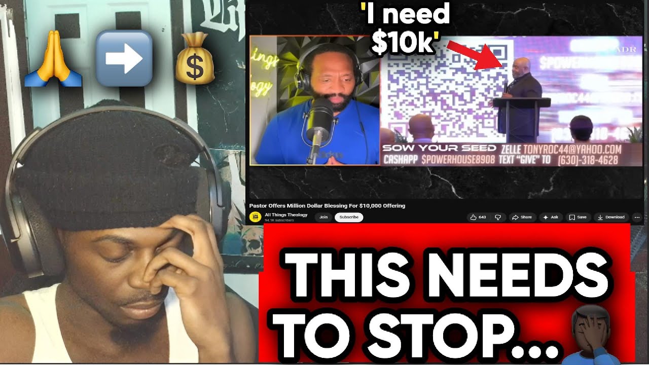 Pastor DEMANDS For Everyone To Contribute $10k!!!😱 *REACTION*