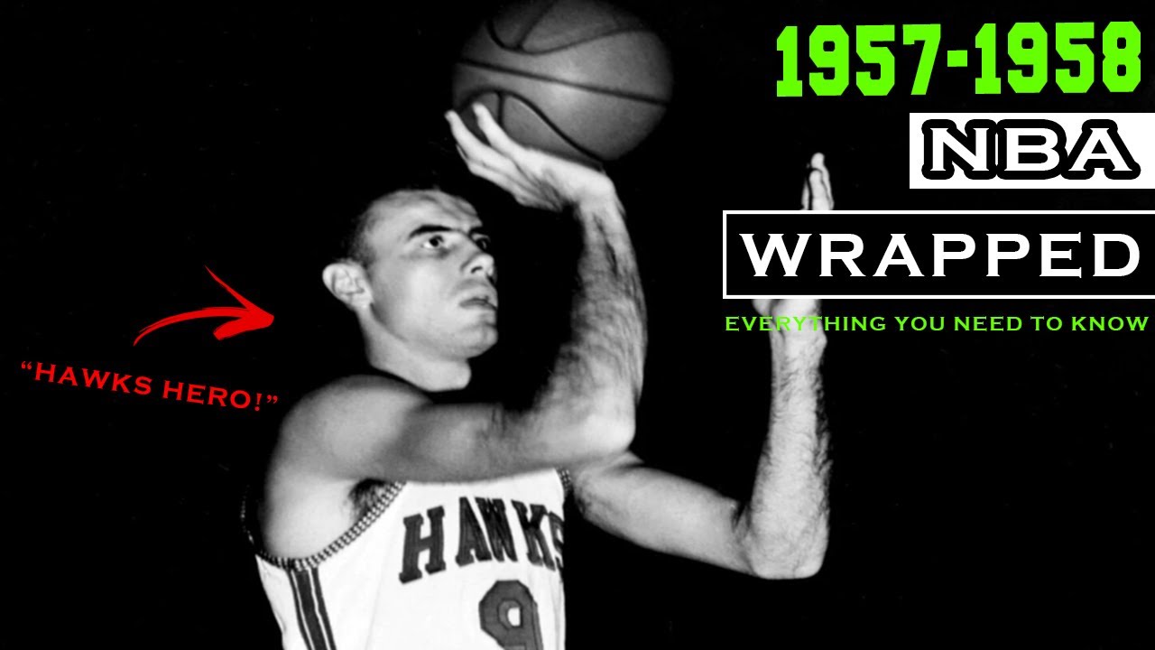 1957-1958 NBA SEASON IN 9 MINUTES | NBA WRAPPED  *RARE FOOTAGE*