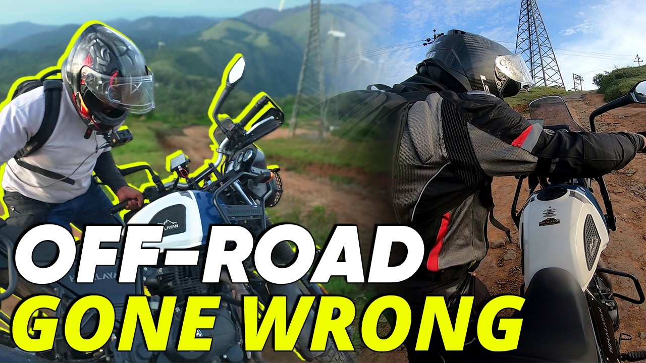 Worst Off road experience in my Himalayan 411 | ALMOST CRASHED 😭