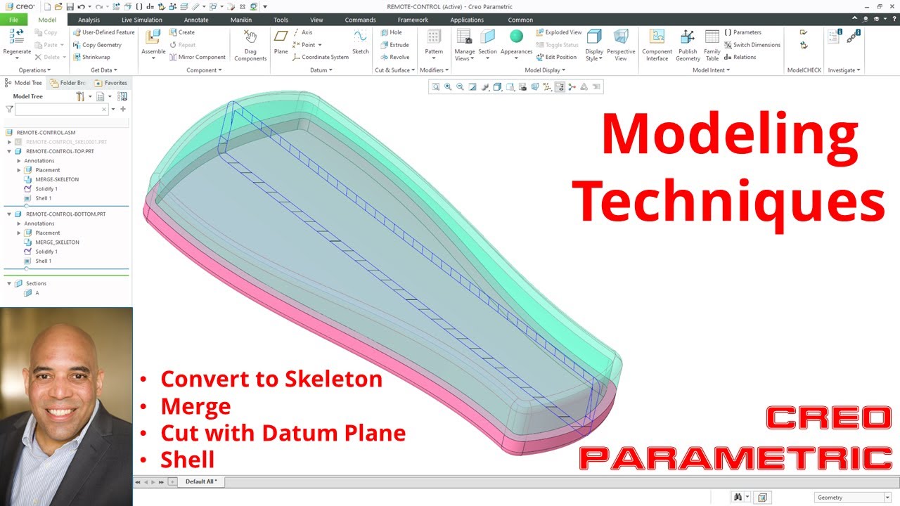 Creo Parametric - Modeling Techniques