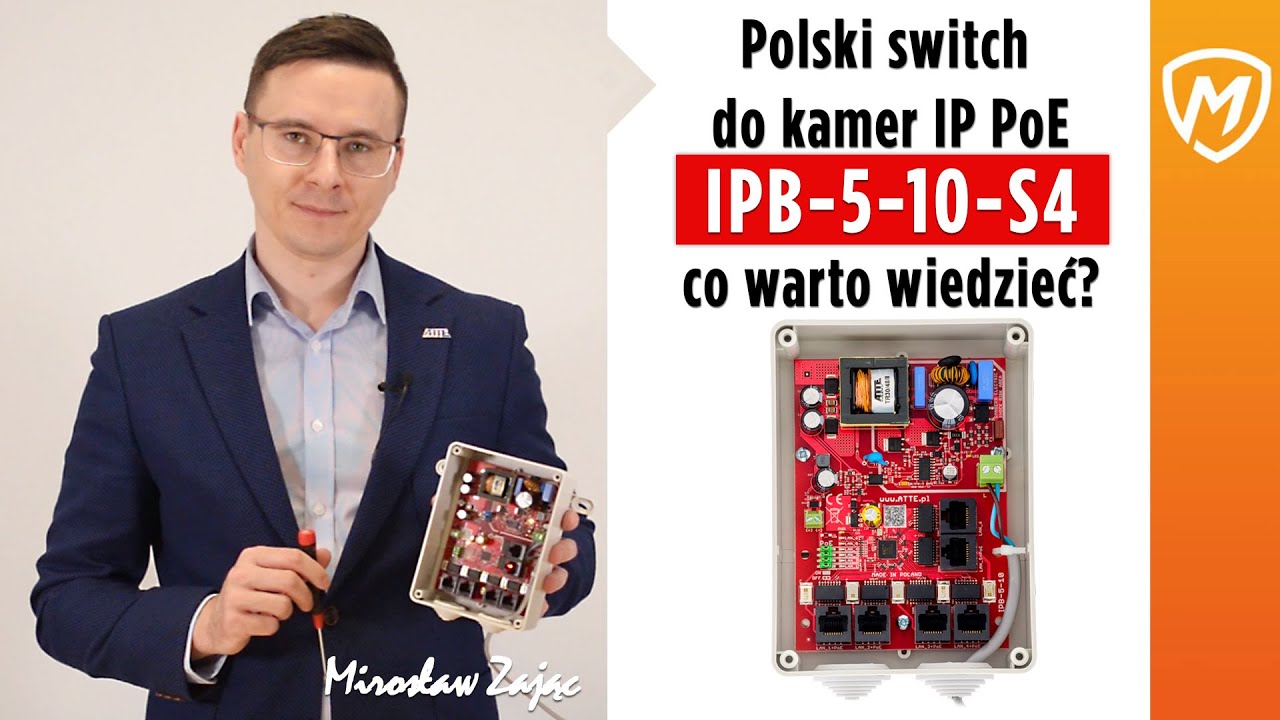 ATTE IPB-5-10-S4 &ndash; Polski switch do kamer IP PoE - co warto wiedzieć?