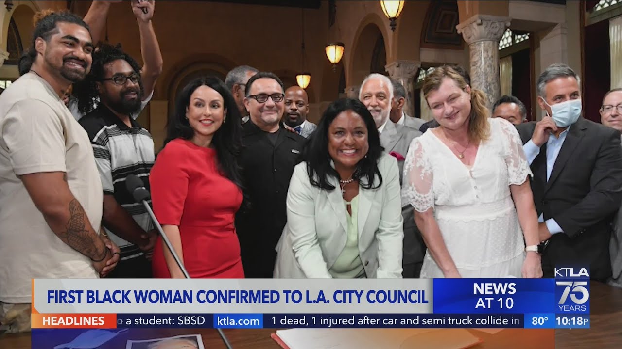 History made as new L.A. City Council member for 10th District confirmed