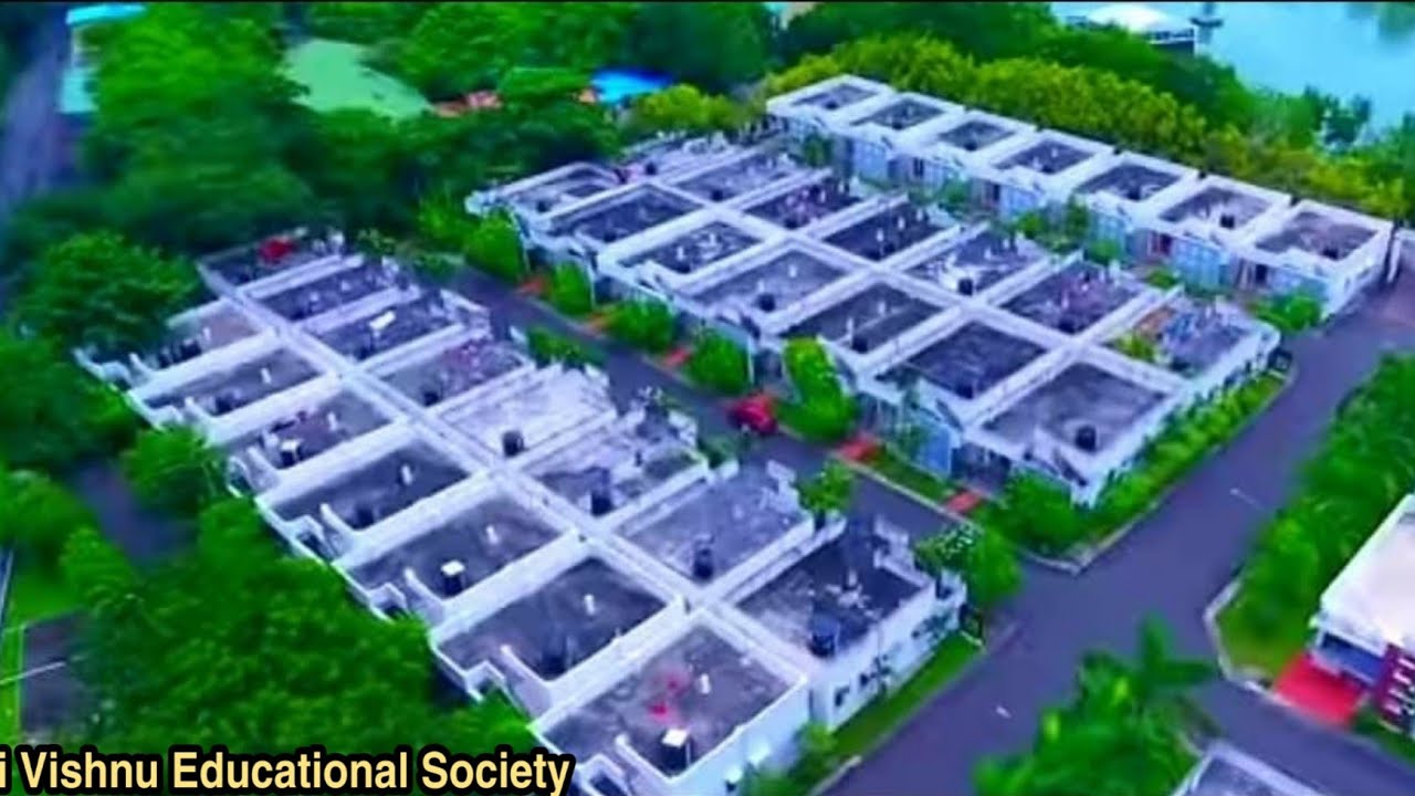 Bhimavaram Sri Vishnu College Campus Aerial View || A home away from home || Andhra pradesh Colleges