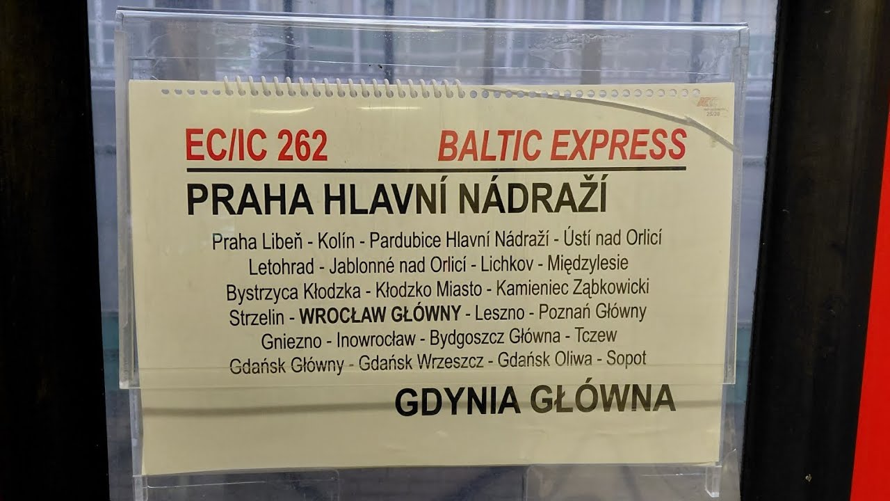 Podróż pociągiem IC BALTIC EXPRESS z 6193 565 
