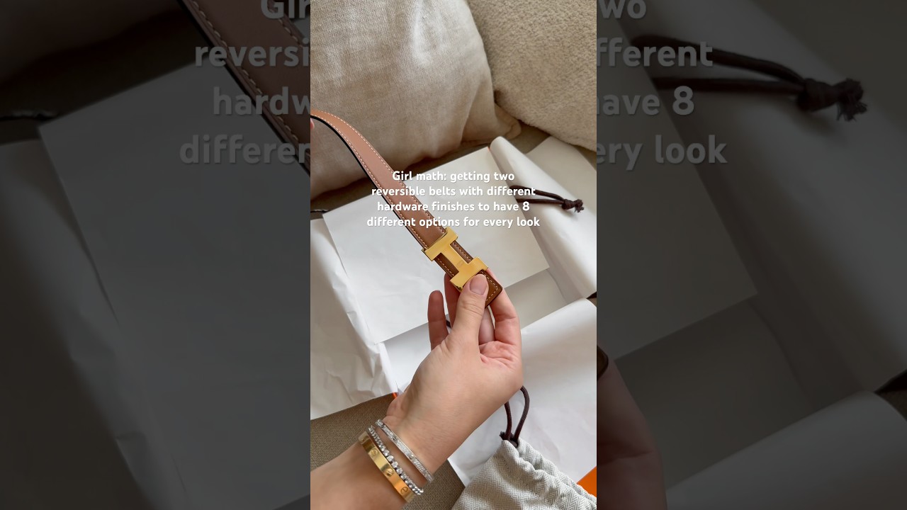 obsessed with these belts🤍 #hermes #fashiontrends