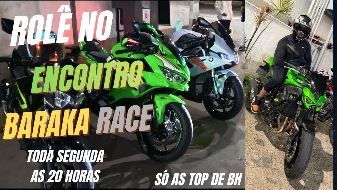 ROLÊ NOTURNO EM BH de Z900 ( encontro baraka race)
