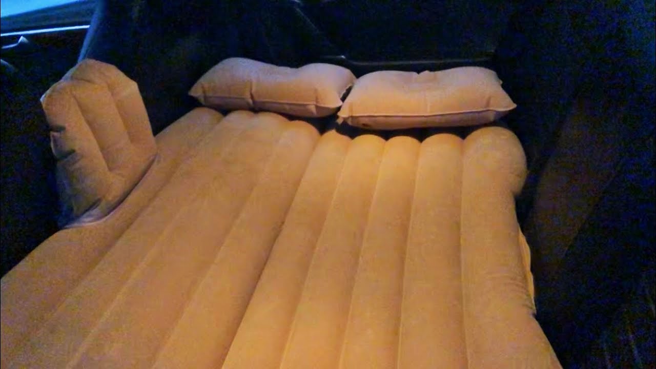 Make Car Back Seat Into Bed, Traveling Foldable Bed