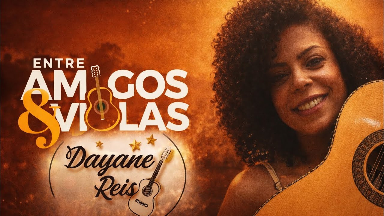 Dayane Reis entre amigos e violas no dia Internacional da mulher
