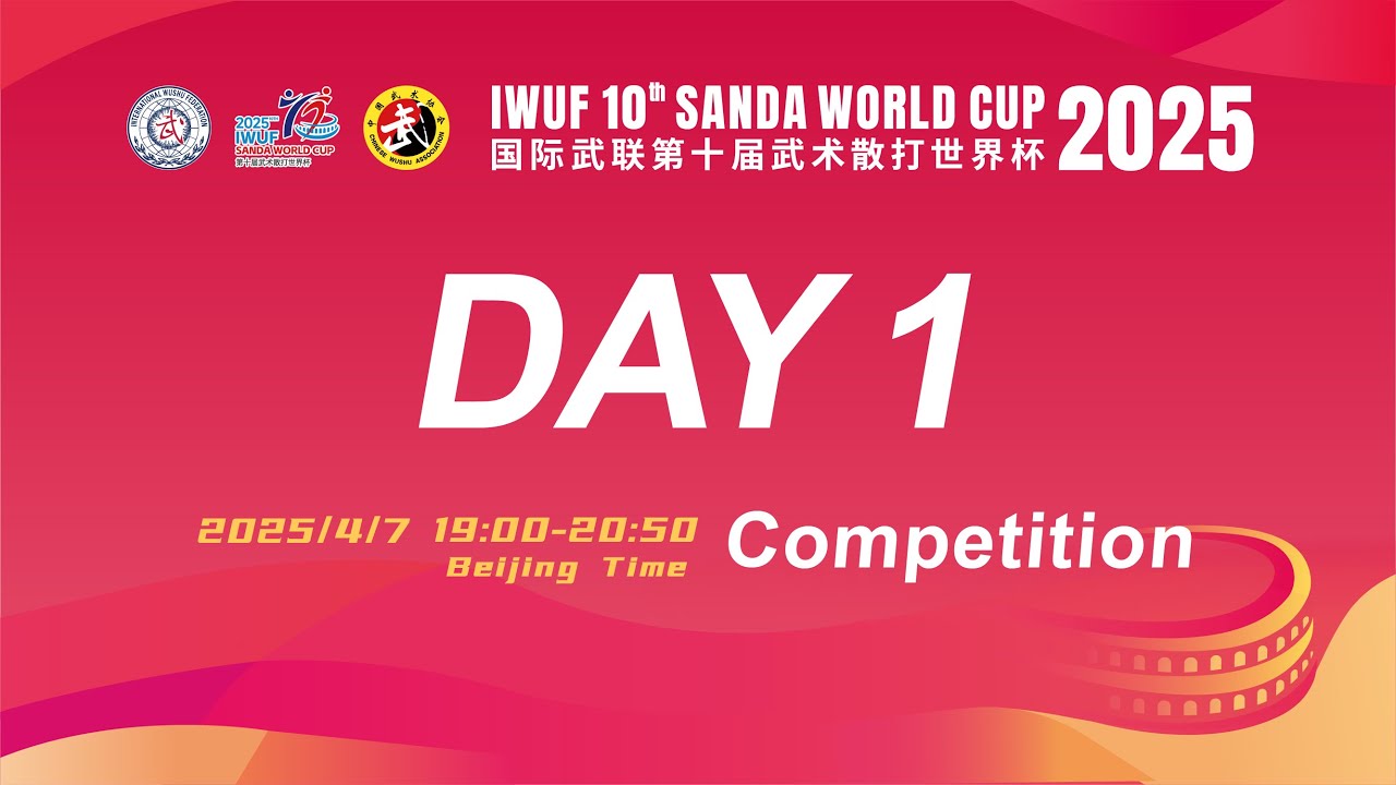 IWUF 10th Sanda World Cup - Day 1 Evening Competition