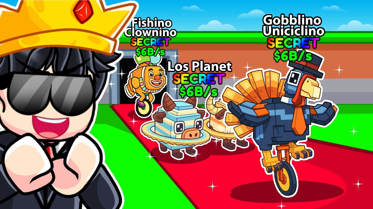 I Stole NEWEST GOBBLINO UNICICLINO in Steal a Brainrot Roblox
