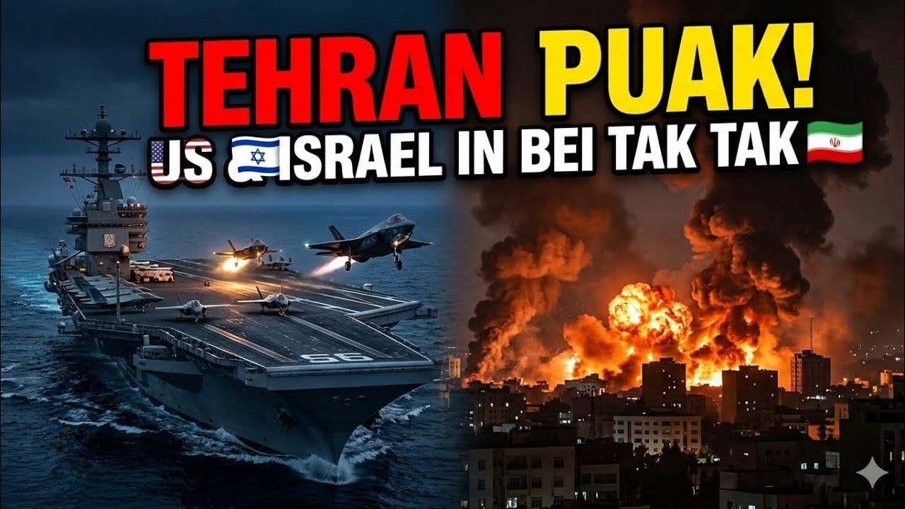 US leh Israel in Iran an bei ta mup mup mai, Iran pawn a chhang let ve ta, hei hi a bul ṭanna chauh
