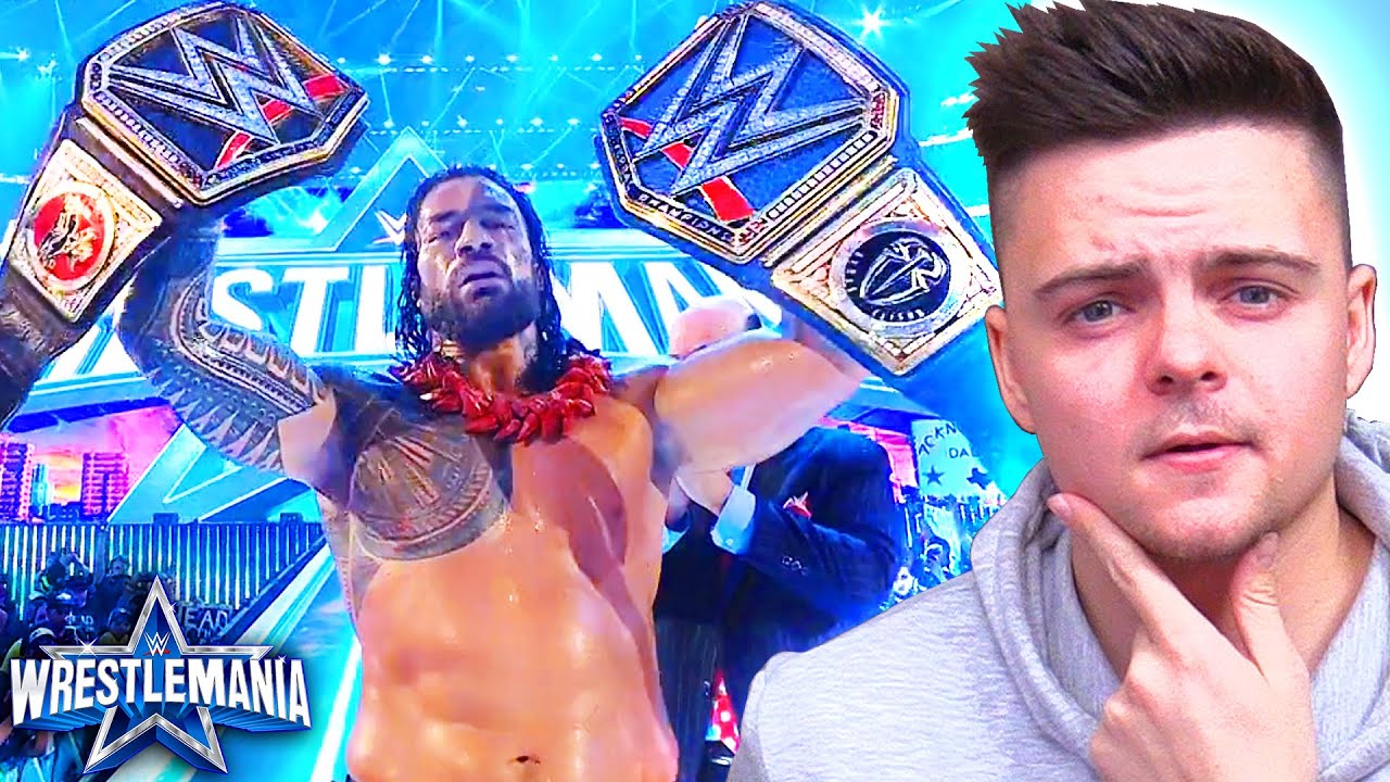 РОМАН РЕЙНС ЗАВОЕВЫВАЕТ ЗВАНИЕ БЕССПОРНОГО ЧЕМПИОНА! - ОБЗОР WWE WRESTLEMANIA 38!